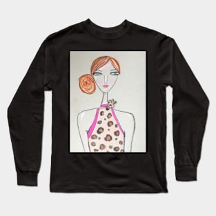 Lily in Leopard Long Sleeve T-Shirt